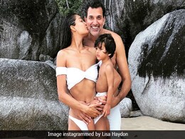 Lisa Haydon's Anniversary Post For Husband Dino Lalvani Is Too Mushy For Little Zack Lisa Haydon's Anniversary Post For Husband Dino Lalvani Is Too Mushy For Little Zack