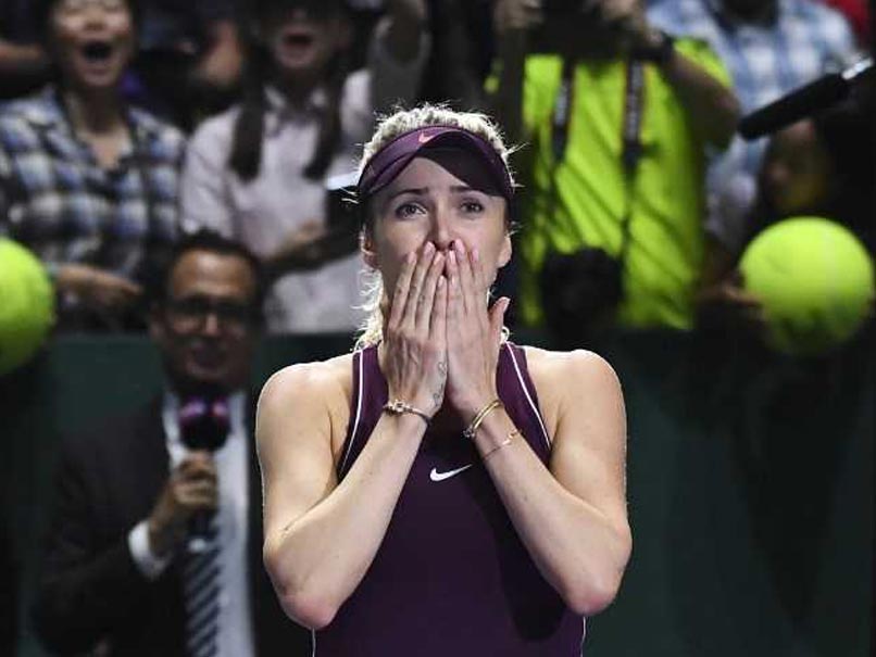 Elina Svitolina Wins WTA Finals In Singapore