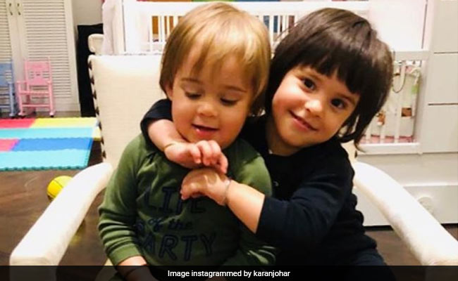 This Pic Of Karan Johar's Twin's Yash And Roohi Will Make Your Day