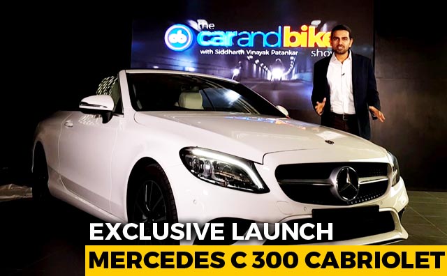 Mercedes-Benz C-Class Cabriolet Launches On CNB