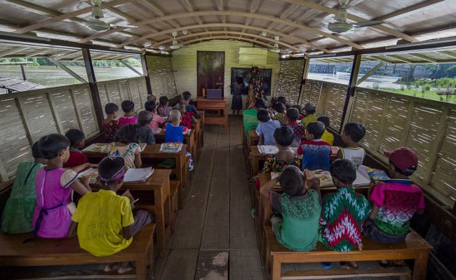 'Floating Schools' Reinvent Education In Disaster-Prone Bangladesh