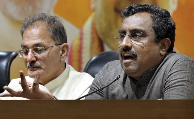 In BJP Reshuffle, Ram Madhav, Others Replaced, Tejasvi Surya Promoted