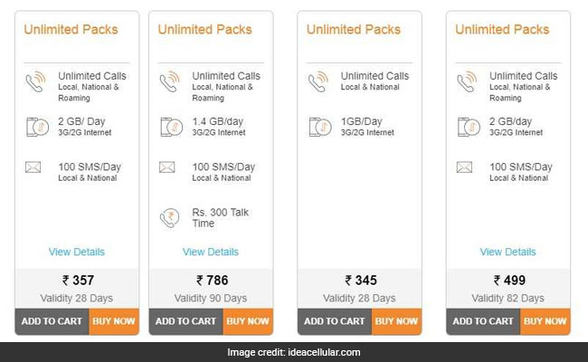 Recharge Idea, Recharge Vodafone Idea, Idea recharge 2GB per day, Idea prepaid, Idea prepaid recharge