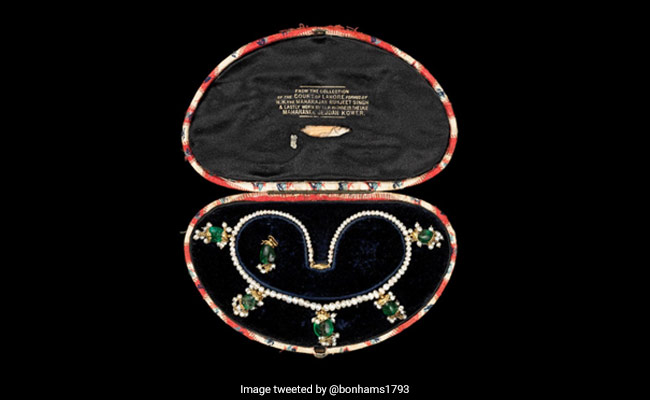 Necklace Of Maharaja Ranjit Singh's Wife Sold For 187,000 Pounds In UK