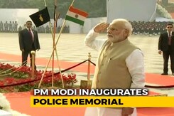 PM Modi Inaugurates Police Memorial, Museum PM Modi Inaugurates Police Memorial, Museum