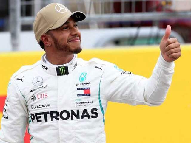 Title-Chasing Lewis Hamilton Takes Pole Position At US Grand Prix Title-Chasing Lewis Hamilton Takes Pole Position At US Grand Prix