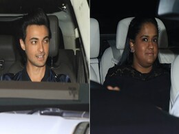 <I>LoveYatri</i>: Aayush Sharma Treated Wife Arpita And Family To A Special Screening. Preity Zinta, Anil Kapoor Joined In <I>LoveYatri</i>: Aayush Sharma Treated Wife Arpita And Family To A Special Screening. Preity Zinta, Anil Kapoor Joined In