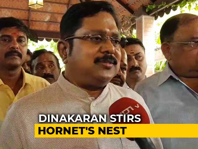 OPS Wants Chief Minister Palaniswami Out, Reached Out To Me: Dhinakaran