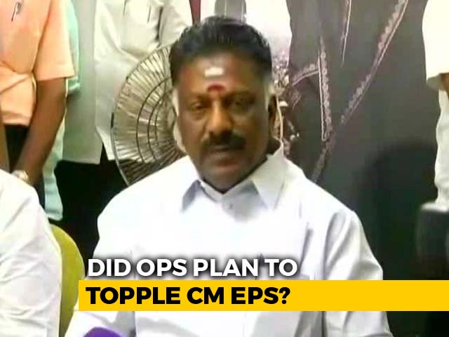 Met Dhinakaran, But Not To Topple Palaniswami Government: O Panneerselvam