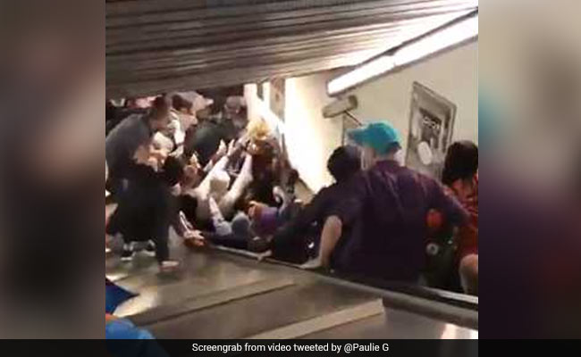 Over 20 Injured As Out-Of-Control Escalator Comes Speeding Down In Rome