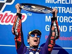 MotoGP: Vinales Wins Australian GP Breaking As Marquez And Zarco Crash Out