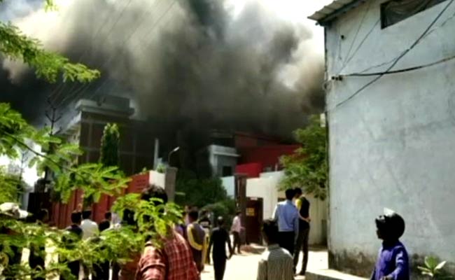 Fire Breaks Out At Kanpur Ink Factory, People From Nearby Areas Evacuated