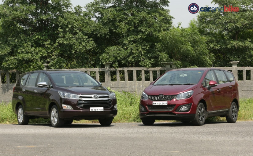 Mahindra Marazzo vs Toyota Innova Crysta: Comparison Review