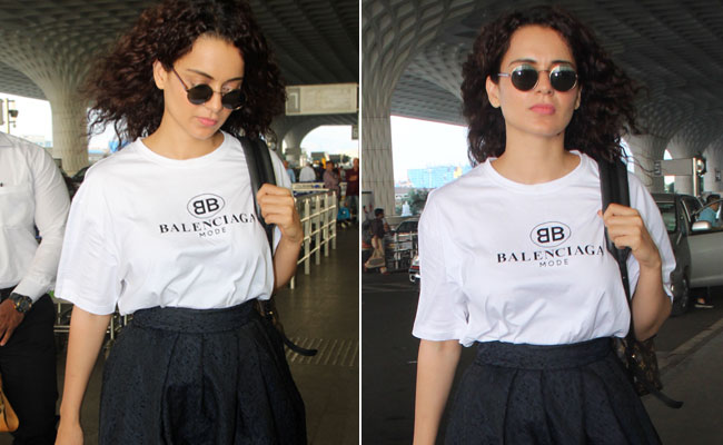 How To Rock A Basic White Tee, Featuring Kangana Ranaut