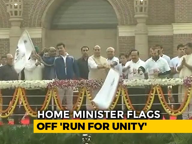 On Sardar Patel's Birth Anniversary, 'Run For Unity' Flagged Off