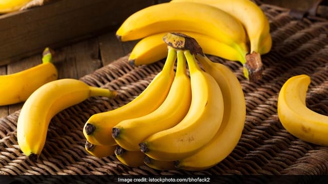Bananas help increase potassium in the body