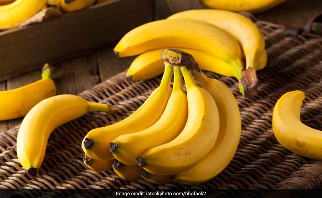 Bananas help increase potassium in the body