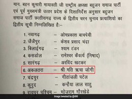 Ajit Jogi's Daughter-In-Law To Contest Chhattisgarh Polls From Akaltara Ajit Jogi's Daughter-In-Law To Contest Chhattisgarh Polls From Akaltara