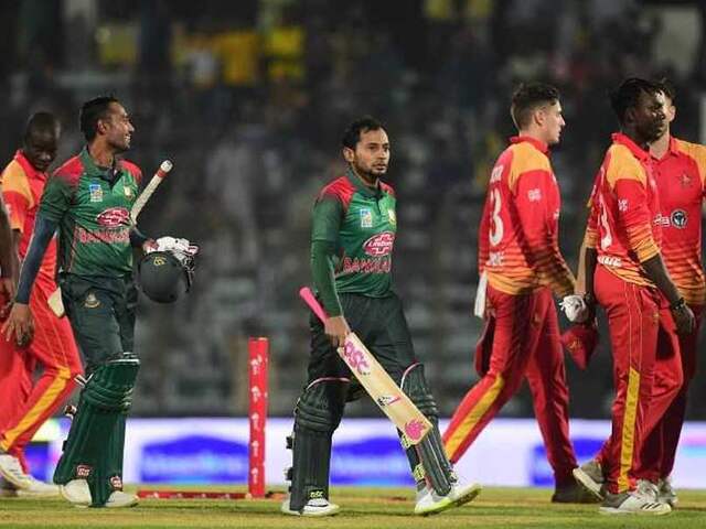 Bangladesh Seal Series With Big Win Against Zimbabwe Bangladesh Seal Series With Big Win Against Zimbabwe