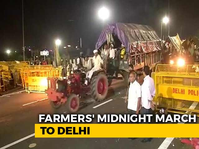 Farmers End Protest After Delhi Midnight March, Schools Shut In Ghaziabad