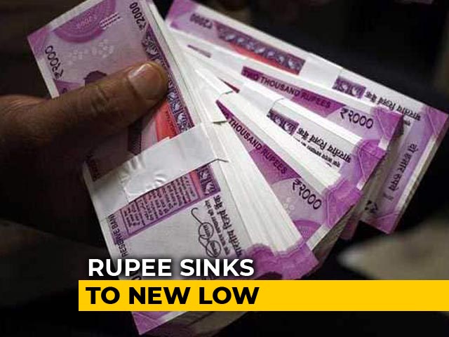 Rupee Sinks To New Low Of 74.45 Against US Dollar