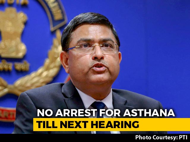In CBI vs CBI, No Arrest For No. 2 Rakesh Asthana Till Monday