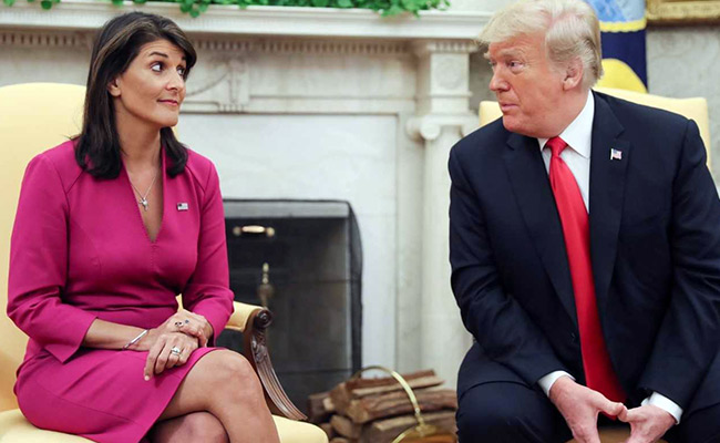 ''Something Doesn't Smell Right'': The Timing Of Nikki Haley's UN Exit