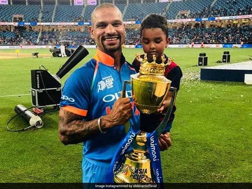 Shikhar Dhawan Enjoys Time Off Cricket, Spends Quality Time With Family. Watch