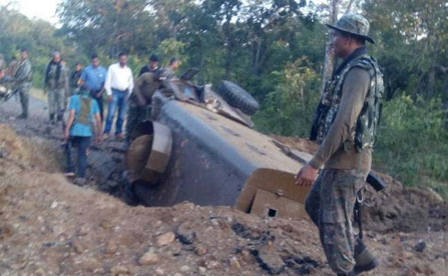 4 Paramilitary Men Killed In Maoist Attack Ahead Of Chhattisgarh Polls