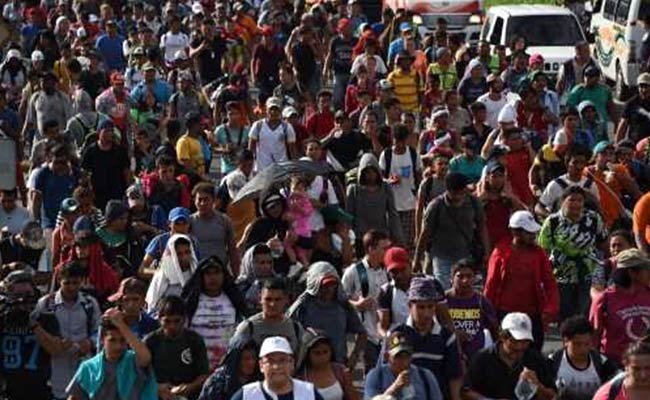 "Expelled By Violence, Poverty": Thousands Of Migrants March To Reach US