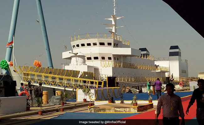 Reliance-Built Coast Guard Training Ship ICGS Varuna Launched