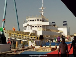 Reliance-Built Coast Guard Training Ship ICGS Varuna Launched Reliance-Built Coast Guard Training Ship ICGS Varuna Launched