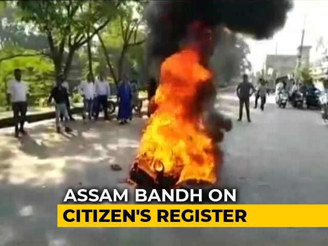 Assam Shutdown: Protesters Try To Obstruct Trains Over Citizenship Bill