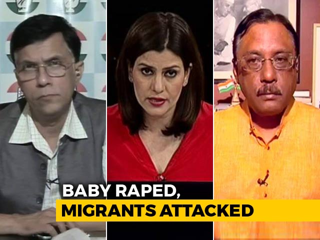 Political Angle To Attacks On Migrants In Gujarat?