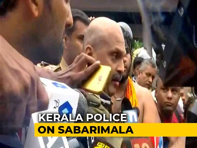 "I Am Also Ayyappa Devotee," Said Top Cop, Negotiating With Protesters