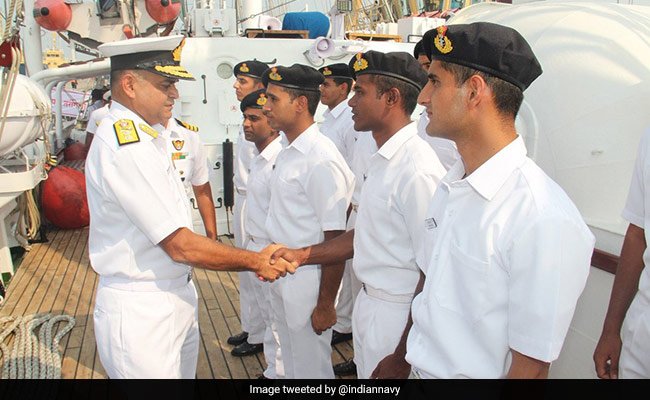 Naval Ship INS Tarangini Returns After 7-Month Long Voyage