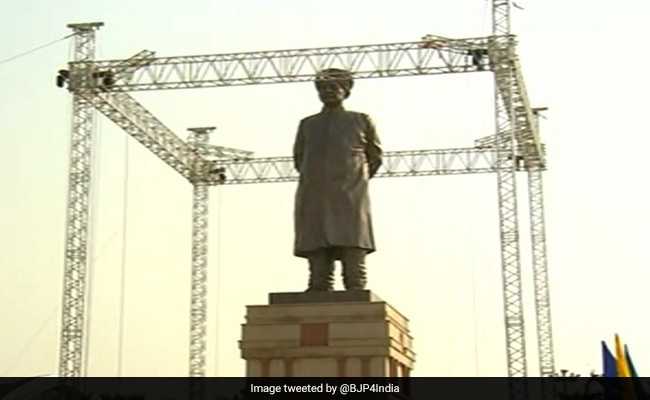 PM Modi Unveils Chhotu Ram's Statue At Hooda Family Turf In Haryana's Rohtak
