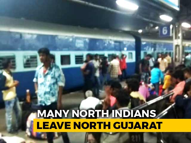 Workers From UP, Bihar Leave North Gujarat After Protests Over Rape