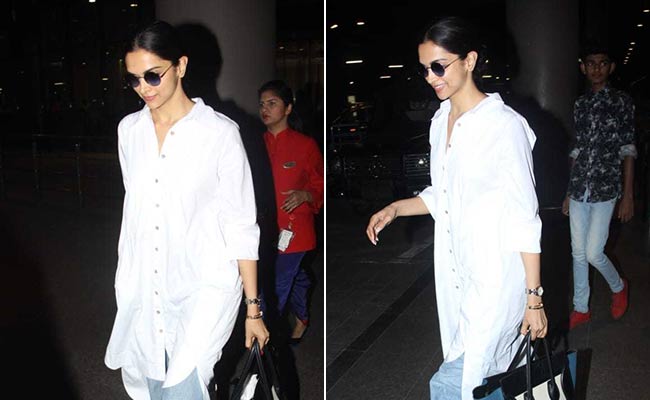 Deepika Padukone Makes A Case For Longline Shirts. Get Her Look