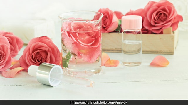 Aloe vera and rose water can help you fight acne and other skin issues