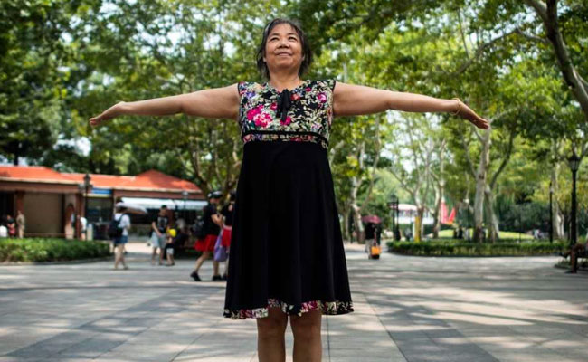 China's 'Dancing Aunties' Take Over Public Places In Jitterbug Craze
