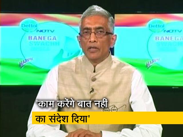 NDTV Cleanathon में परमेश्वरन अय्यर, स्वच्छता मिशन अब जन आंदोलन बन गया है