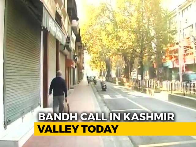 Shutdown In Kashmir Today Over Death Of 7 Civilians At Encounter Site