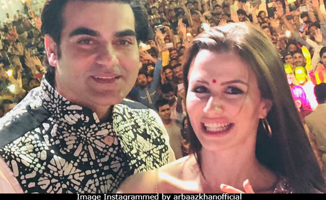Inside Arbaaz Khan And Rumoured Girlfriend Giorgia Andriani's Navratri Celebrations