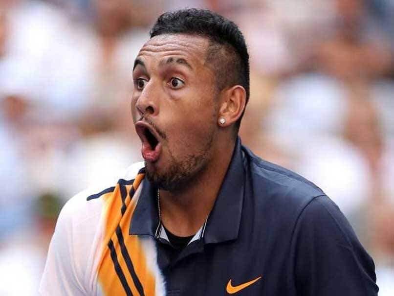 Nick Kyrgios rows with umpire in surprise Shanghai Masters exit Nick Kyrgios rows with umpire in surprise Shanghai Masters exit