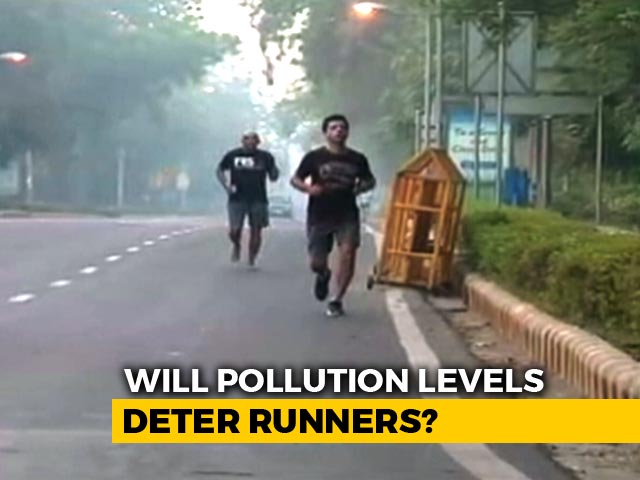 Pollution No Problem For Marathoners