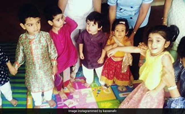 Photos Of Taimur, Inaaya And Laksshya Dressed For Navratri Are Winning The Internet