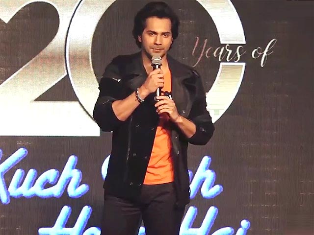 Varun Dhawan On SRK's Wet Look In <i>Kuch Kuch Hota Hai</i>