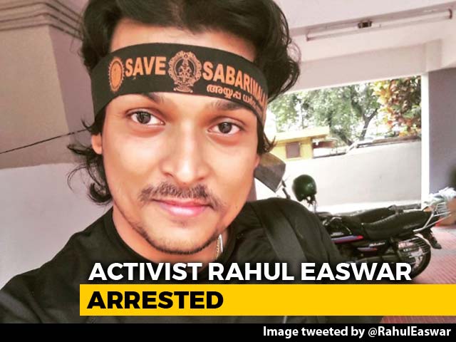 Rahul Easwar Arrested For Alleged "Spill Blood" Remark On Sabarimala