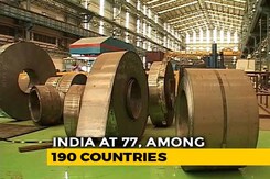 India Jumps 23 Spots In 'Ease Of Doing Business' Index, Ranks 77 India Jumps 23 Spots In 'Ease Of Doing Business' Index, Ranks 77